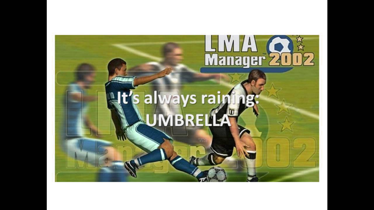 "LMA Manager 2002 PLAYSTATION 2