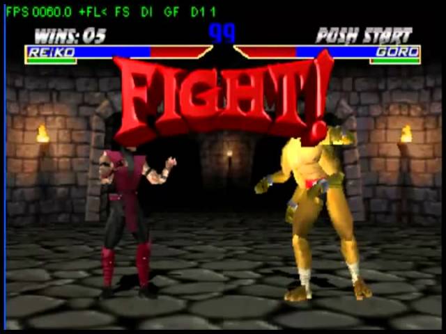 Mortal Kombat 4 PLAY STATION 1 PS1