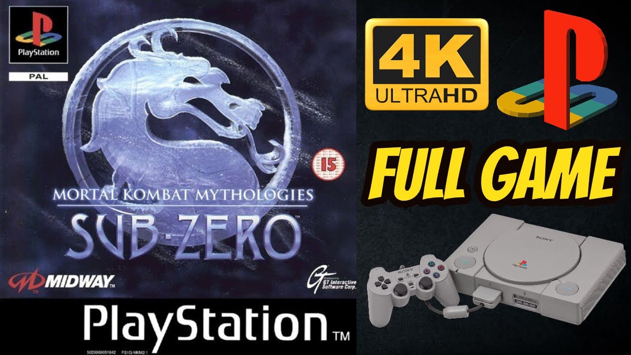 Mortal Kombat Mythologies: Sub-Zero PLAY STATION 1 PS1