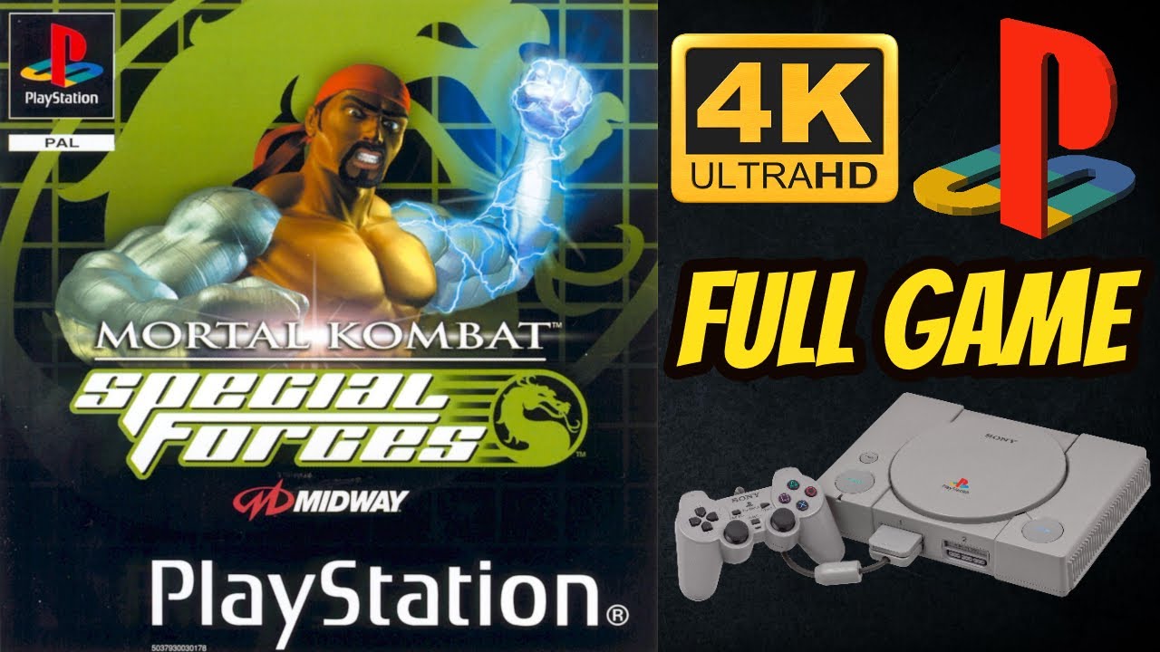 Mortal Kombat: Special Forces PLAY STATION 1 PS1