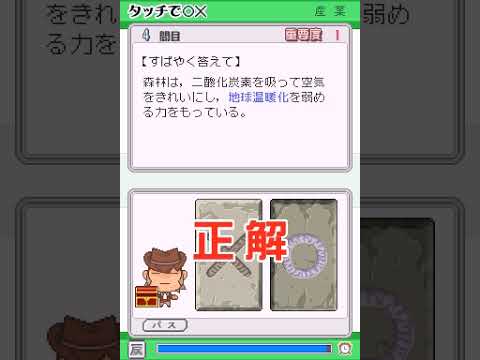 Obunsha Deru-jun Chiri DS Nintendo DS