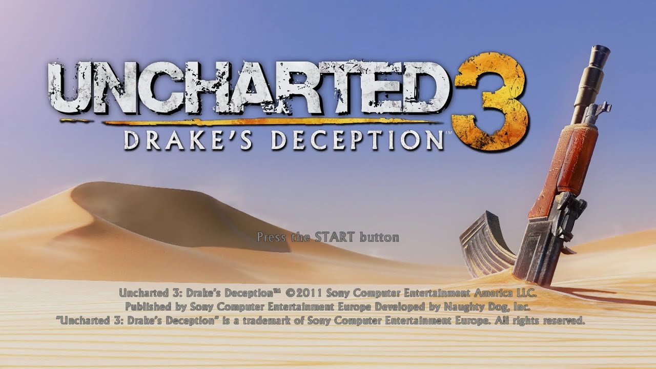 Uncharted 3: Drake's Deception PS3 PLAY STATION 3