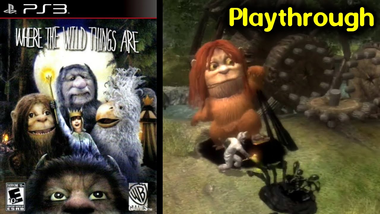 Where the Wild Things Are PS3 PLAY STATION 3