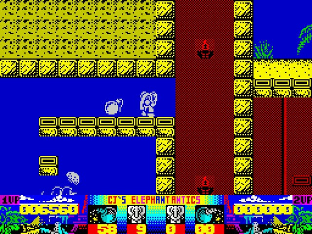 CJ's Elephant Antics ZX SPECTRUM