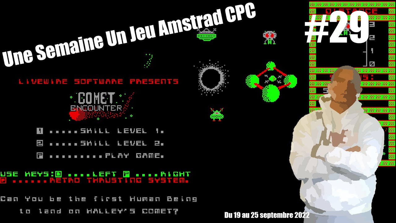 Comet Encounter  AMSTRAD CPC