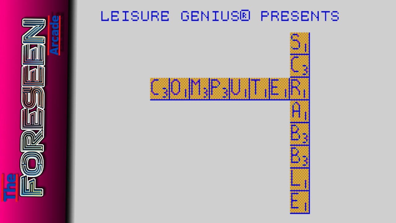 Computer Scrabble  AMSTRAD CPC