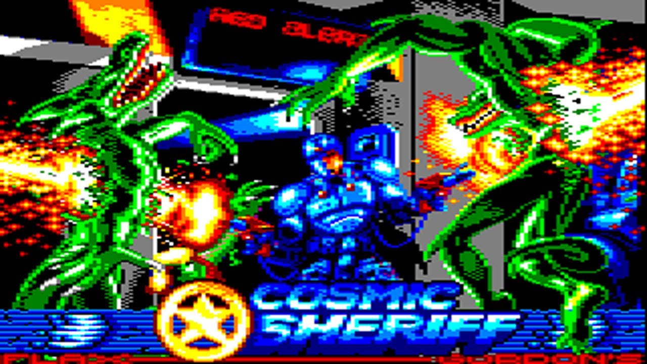 Cosmic Sheriff  AMSTRAD CPC