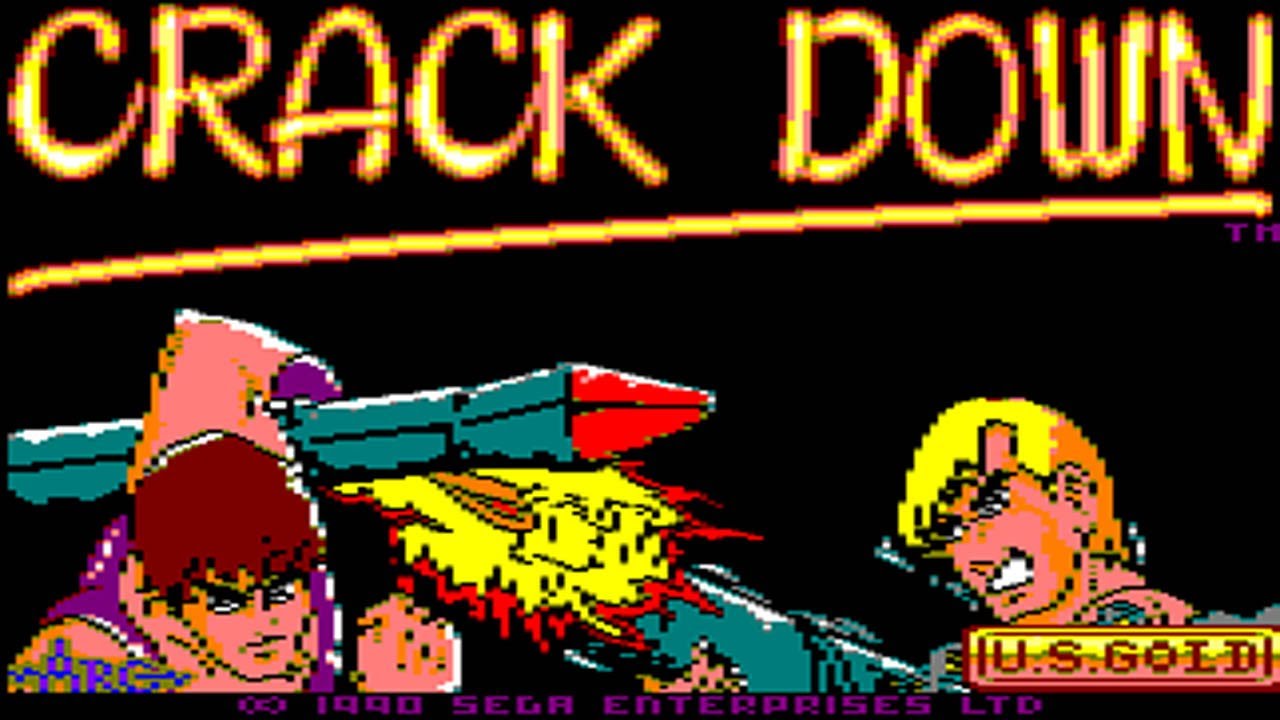 Crack Down AMSTRAD CPC