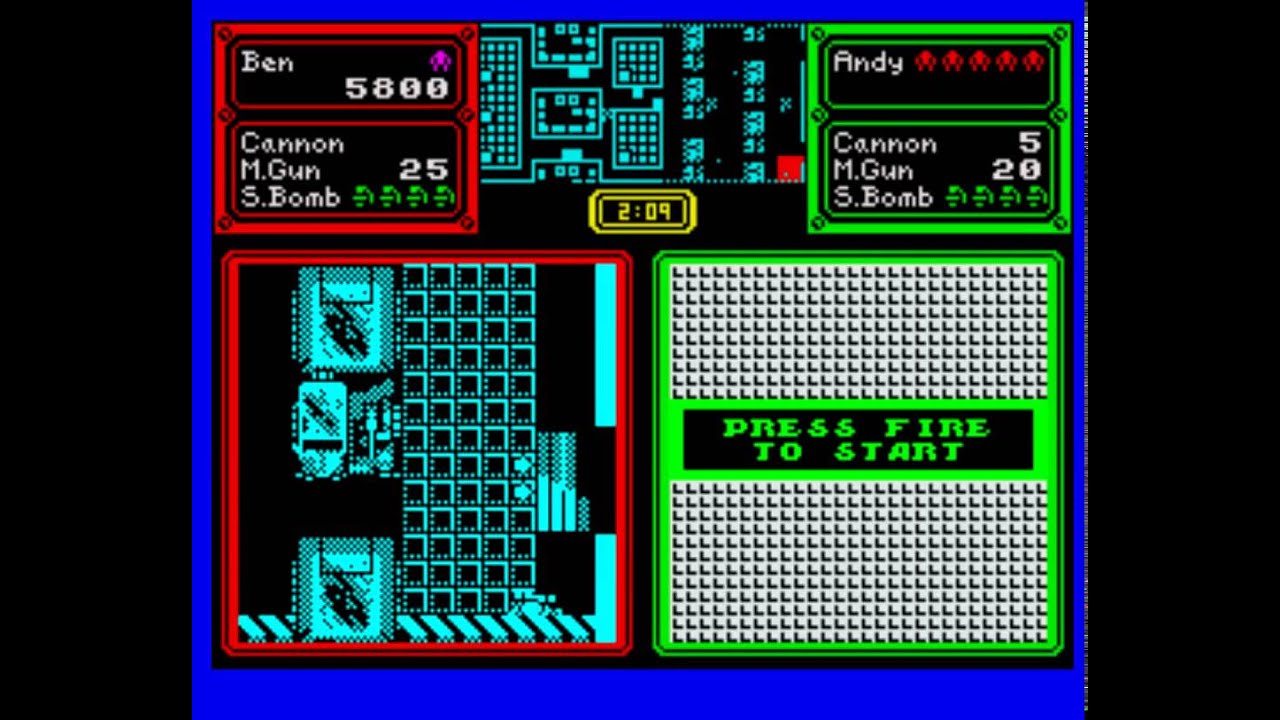 Crack Down ZX SPECTRUM
