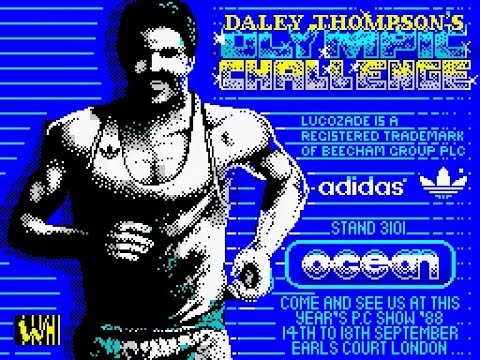 Daley Thompson's Olympic Challenge ZX SPECTRUM