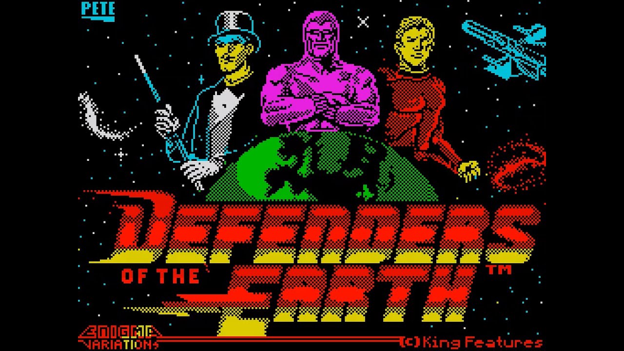 Defenders of the Earth ZX SPECTRUM