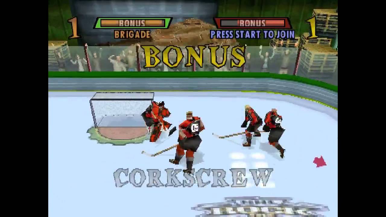 NHL Rock the Rink PLAY STATION 1 PS1