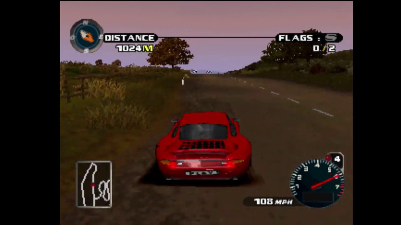 "Need for Speed: Porsche Unleashed PLAY STATION 1 PS1