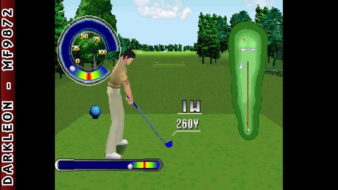 Nippon Golf Kyoukai Kanshuu: Double Eagle PLAY STATION 1 PS1