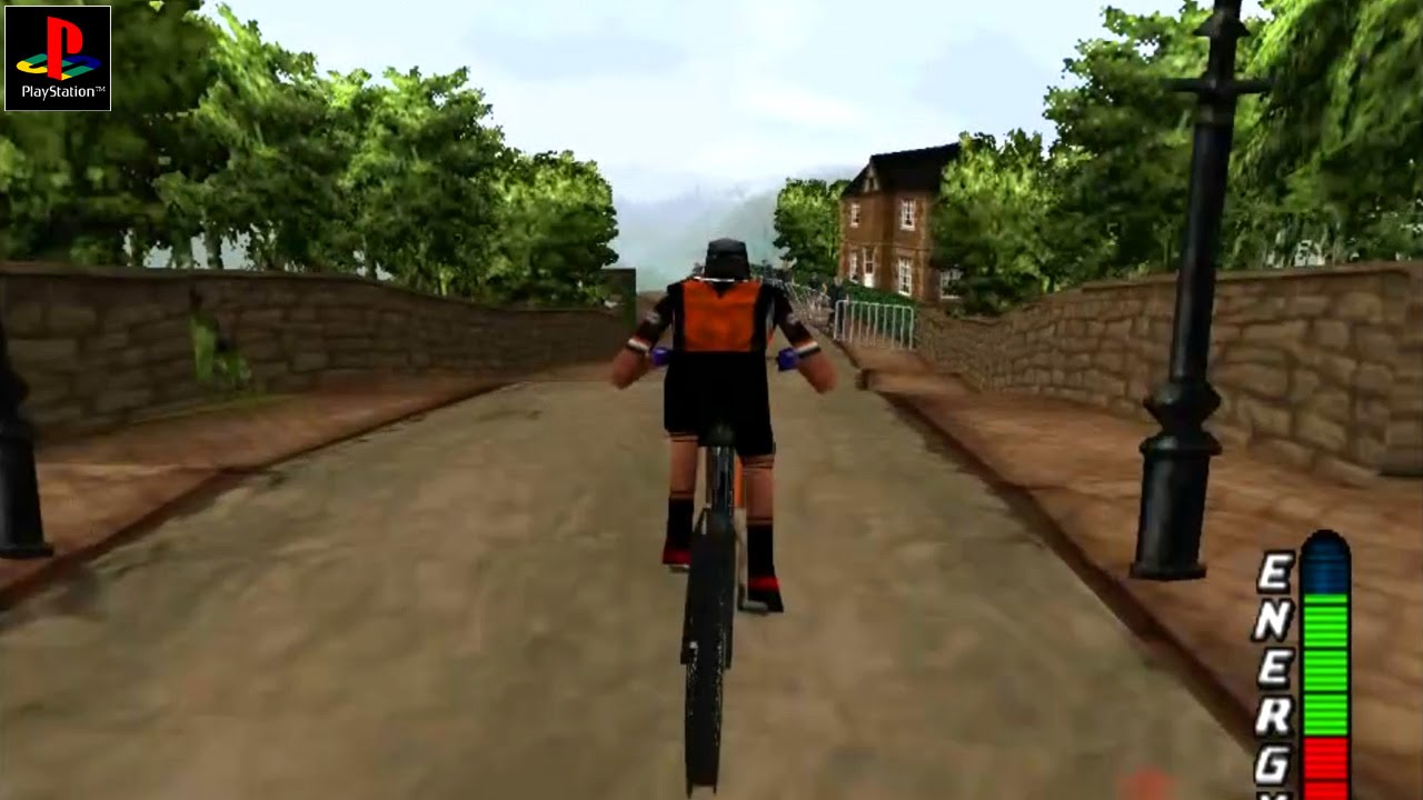 No Fear Downhill Mountain Biking PLAY STATION 1 PS1