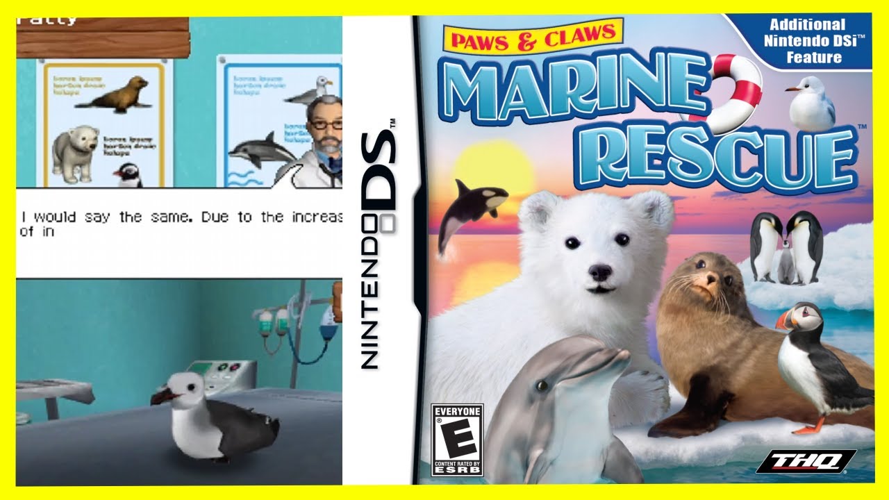 Paws and Claws: Marine Rescue Nintendo DS