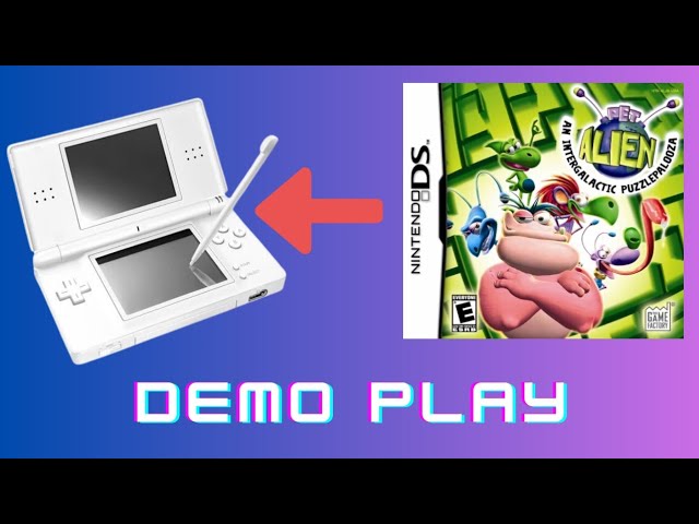 Pet Alien: An Intergalactic Puzzlepalooza Nintendo DS