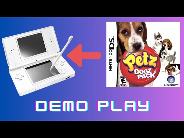 "Petz: Dogz Pack Nintendo DS