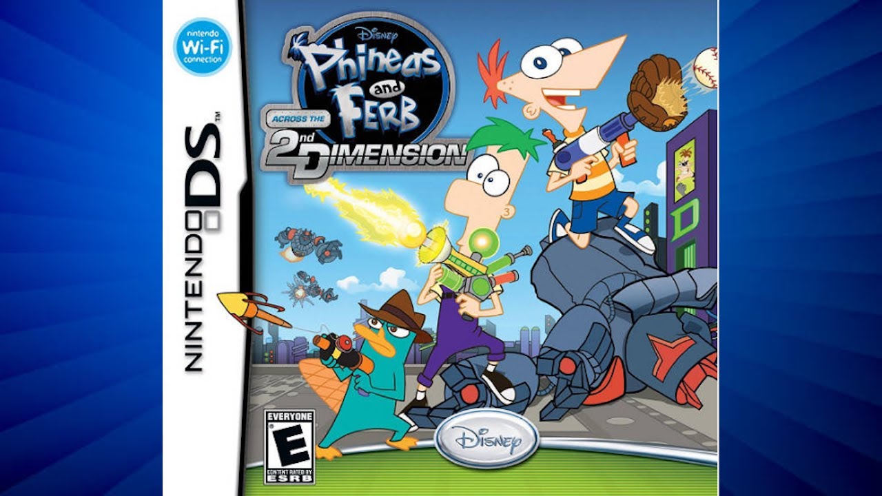 Phineas and Ferb: Across the 2nd Dimension Nintendo DS