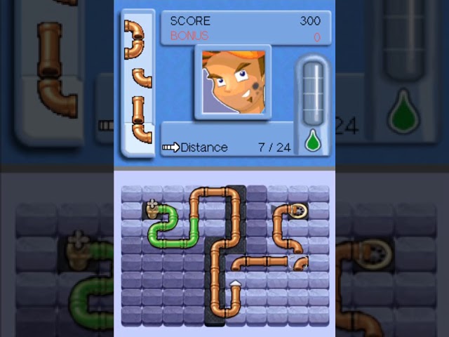 Pipe Mania Nintendo DS