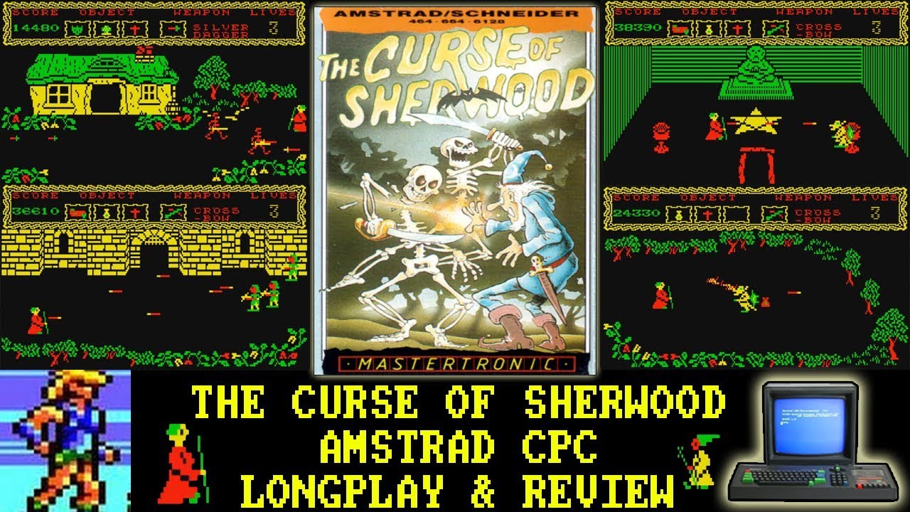 Curse of Sherwood  The  AMSTRAD CPC