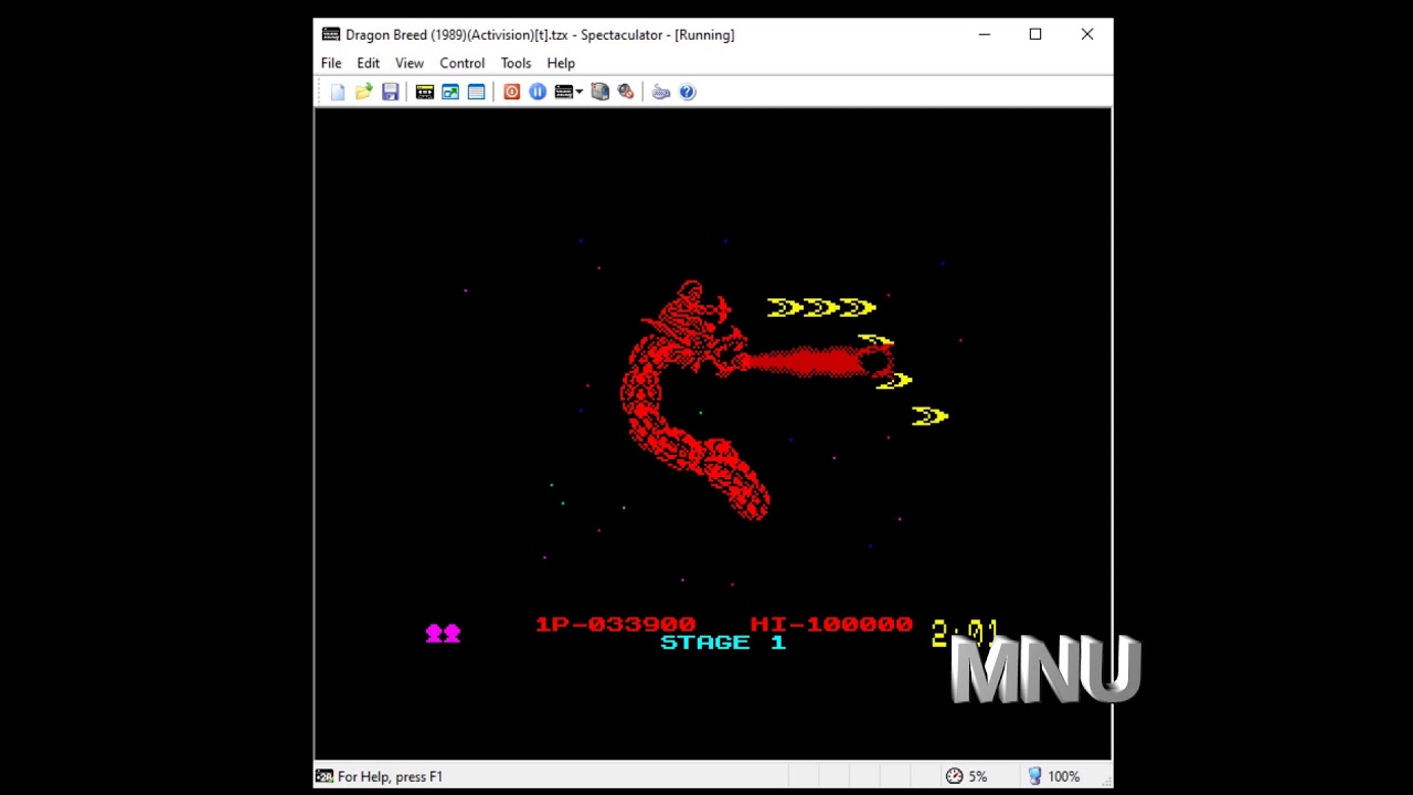 Dragon Breed ZX SPECTRUM