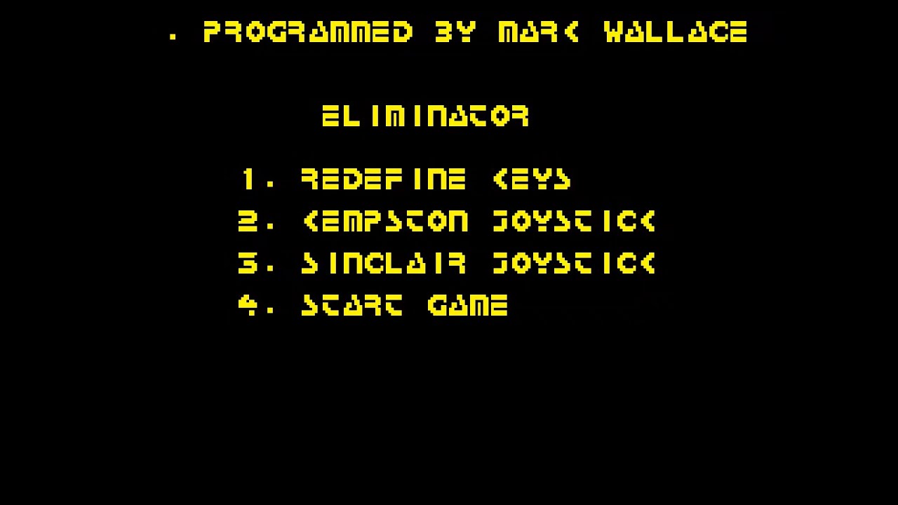 Eliminator ZX SPECTRUM