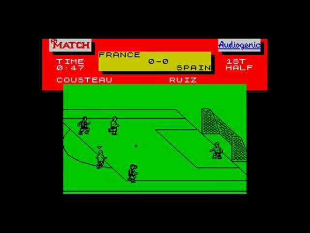 Emlyn Hughes International Soccer ZX SPECTRUM
