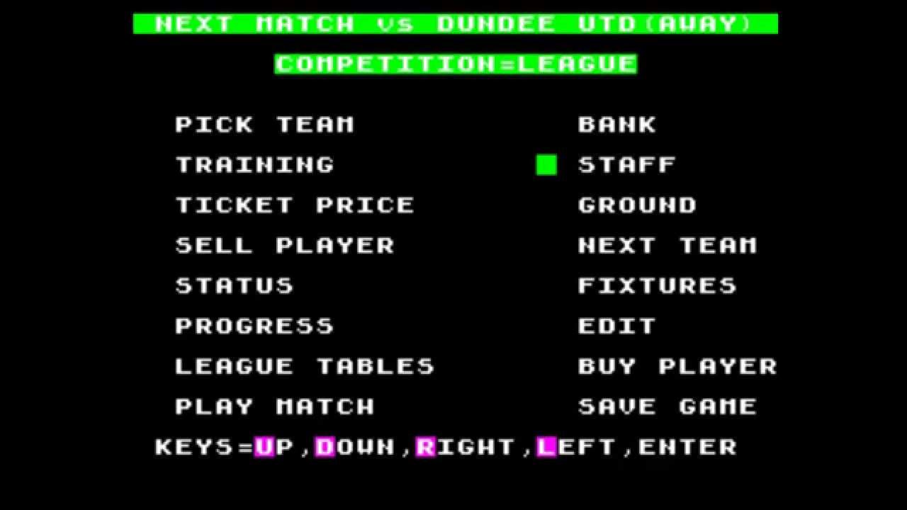 Euro Boss ZX SPECTRUM