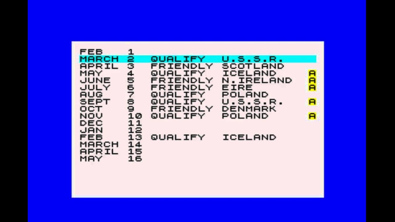 European Champions ZX SPECTRUM