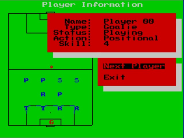 Football Manager: World Cup Edition ZX SPECTRUM