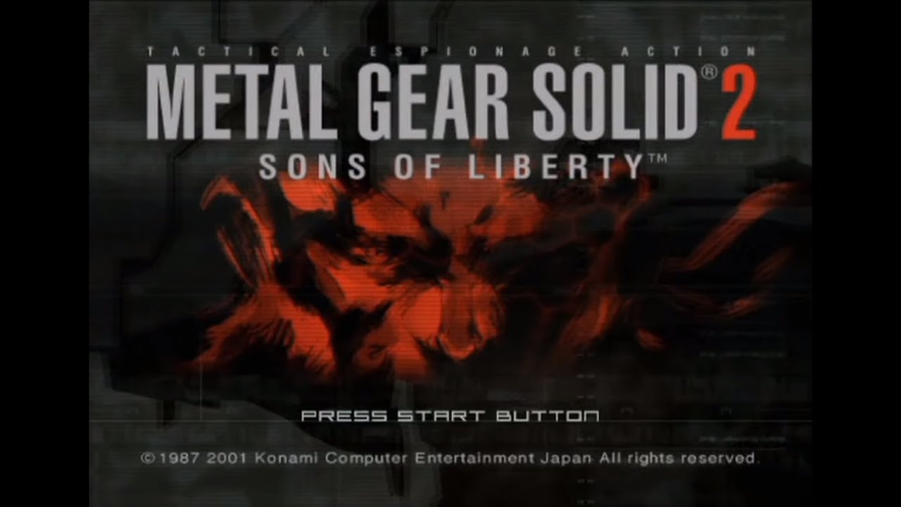 Metal Gear Solid 2: Sons of Liberty PLAYSTATION 2