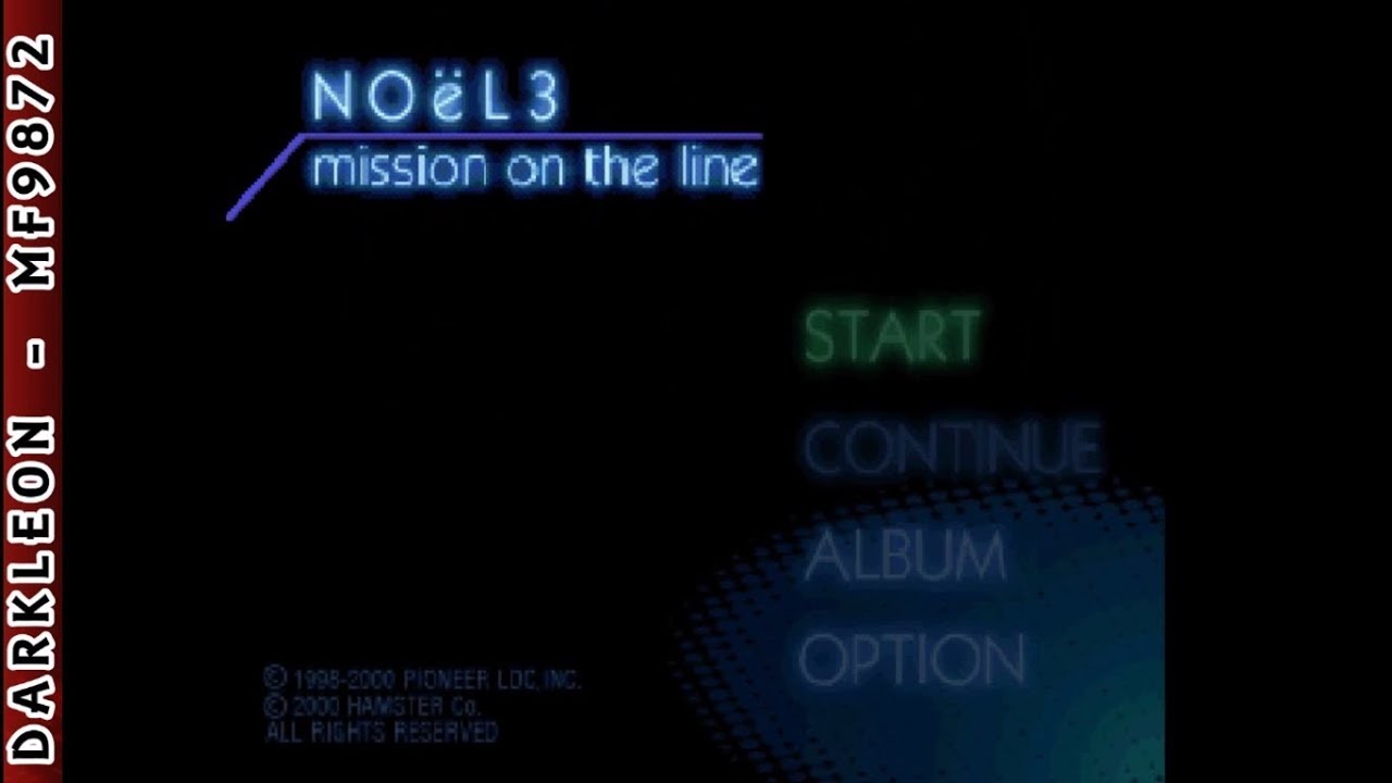 NOeL 3: Mission on the Line PLAY STATION 1 PS1