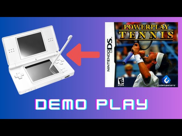 Power Play Tennis Nintendo DS