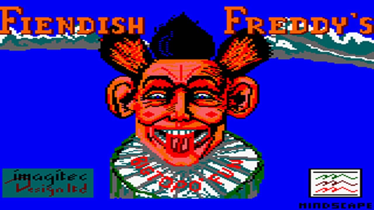 Fiendish Freddy's Big Top O'Fun AMSTRAD CPC