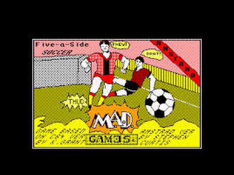 Five-a-Side Soccer  AMSTRAD CPC