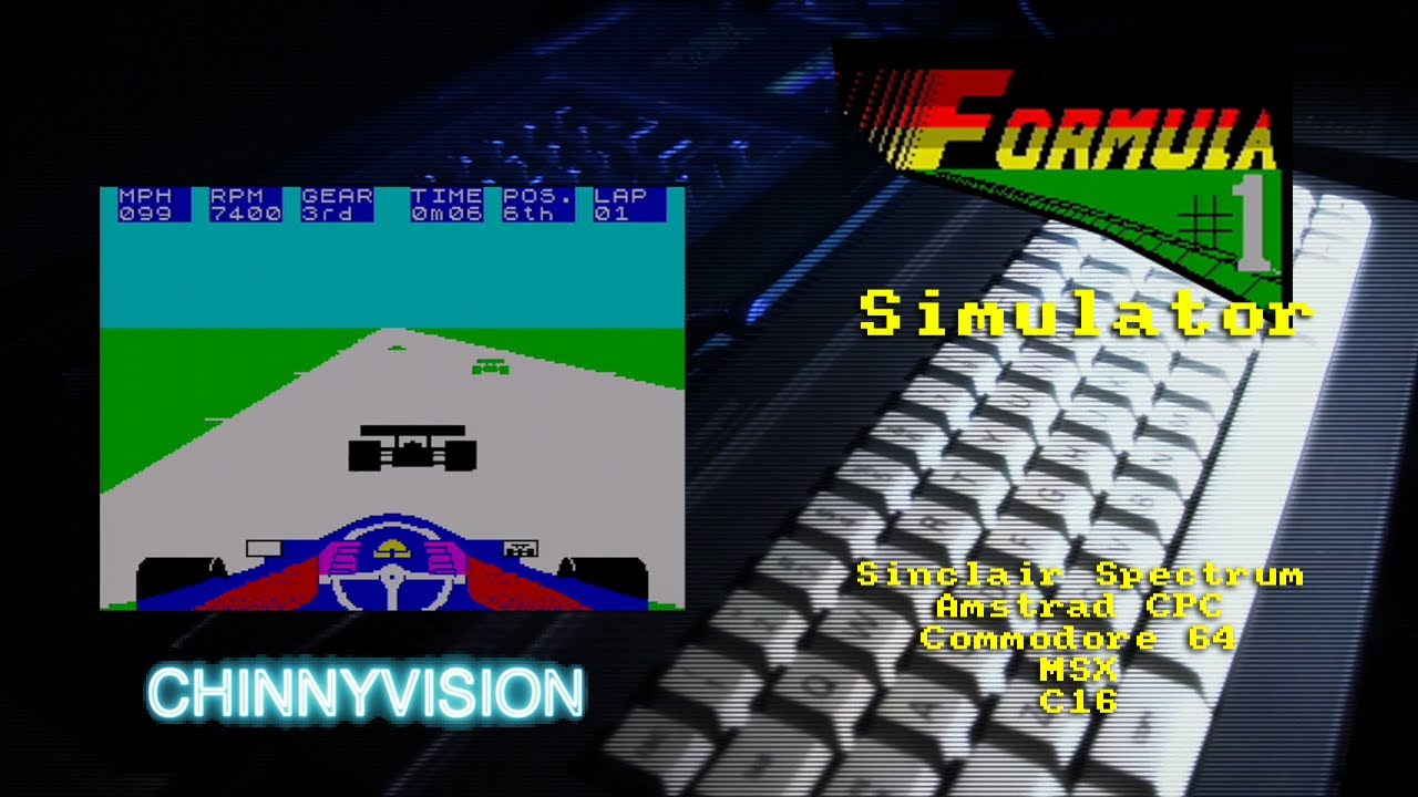 Formula 1 Simulator  AMSTRAD CPC