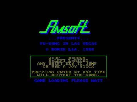 Fu-Kung in Las Vegas (video game)  AMSTRAD CPC