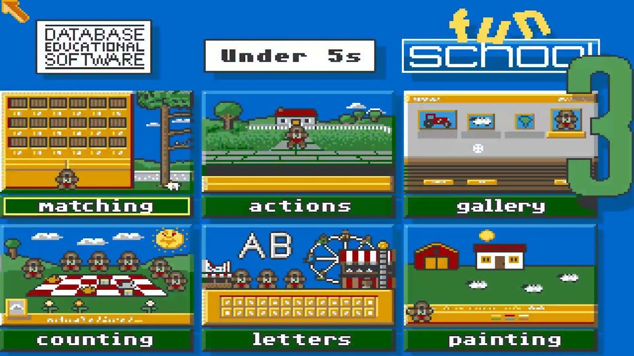 Fun School 3  AMSTRAD CPC