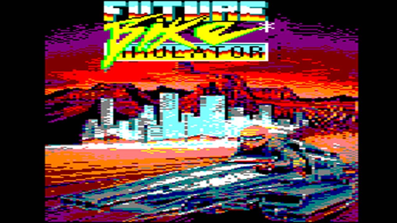 Future Bike Simulator  AMSTRAD CPC