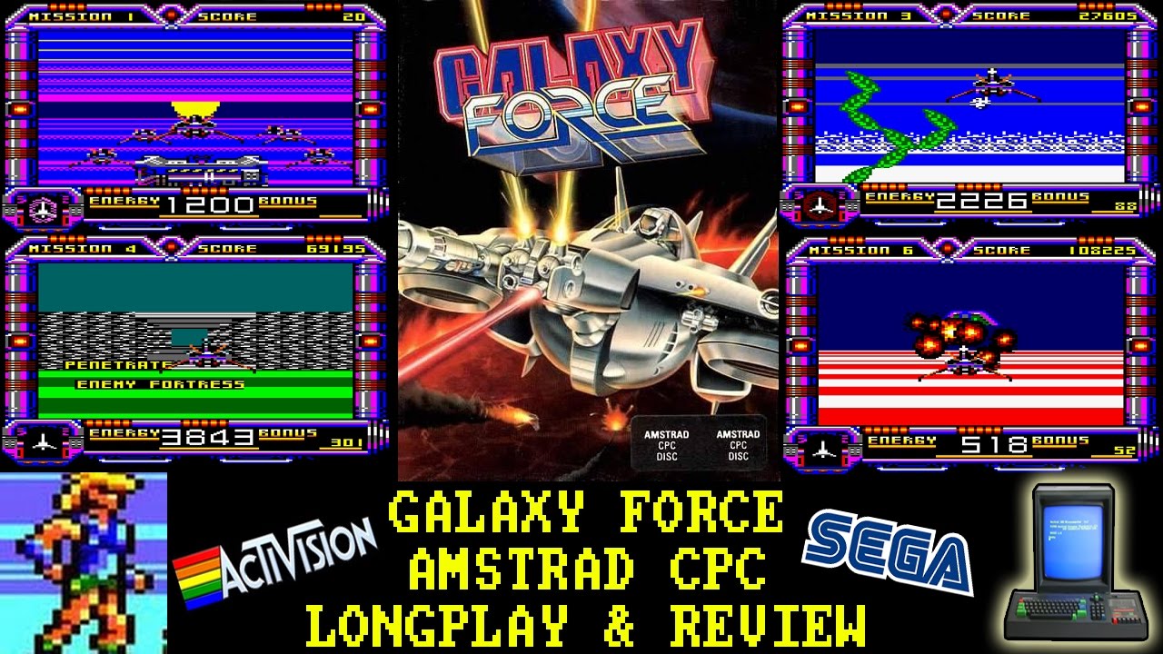 Galaxy Force  AMSTRAD CPC