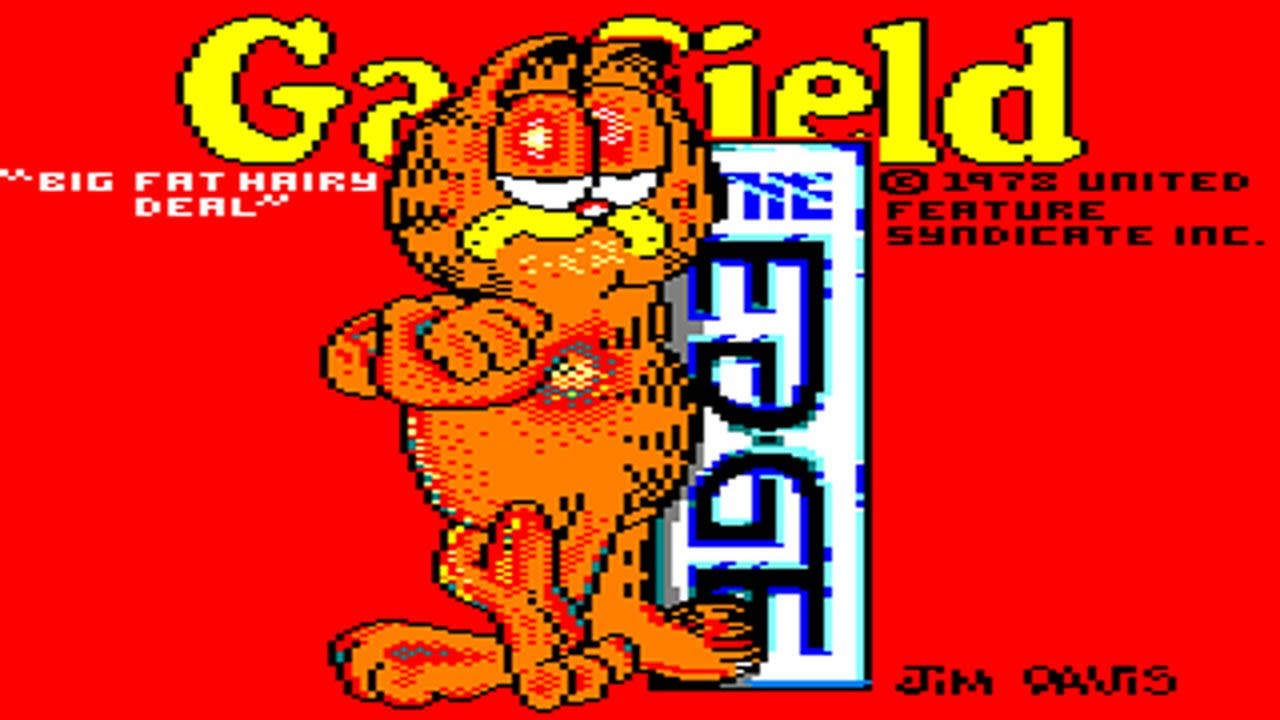 Garfield: Big  Fat  Hairy Deal  AMSTRAD CPC
