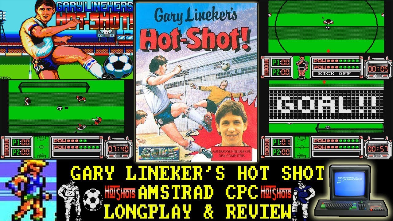 Gary Lineker's Hot-Shot!  AMSTRAD CPC