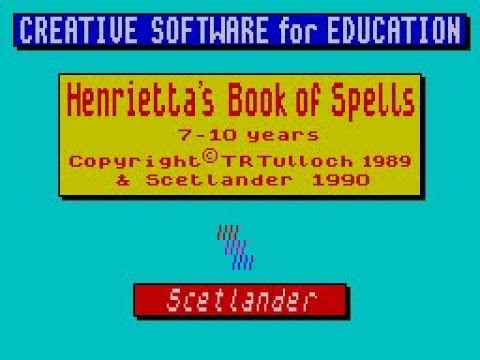 Henrietta's Book of Spells ZX SPECTRUM