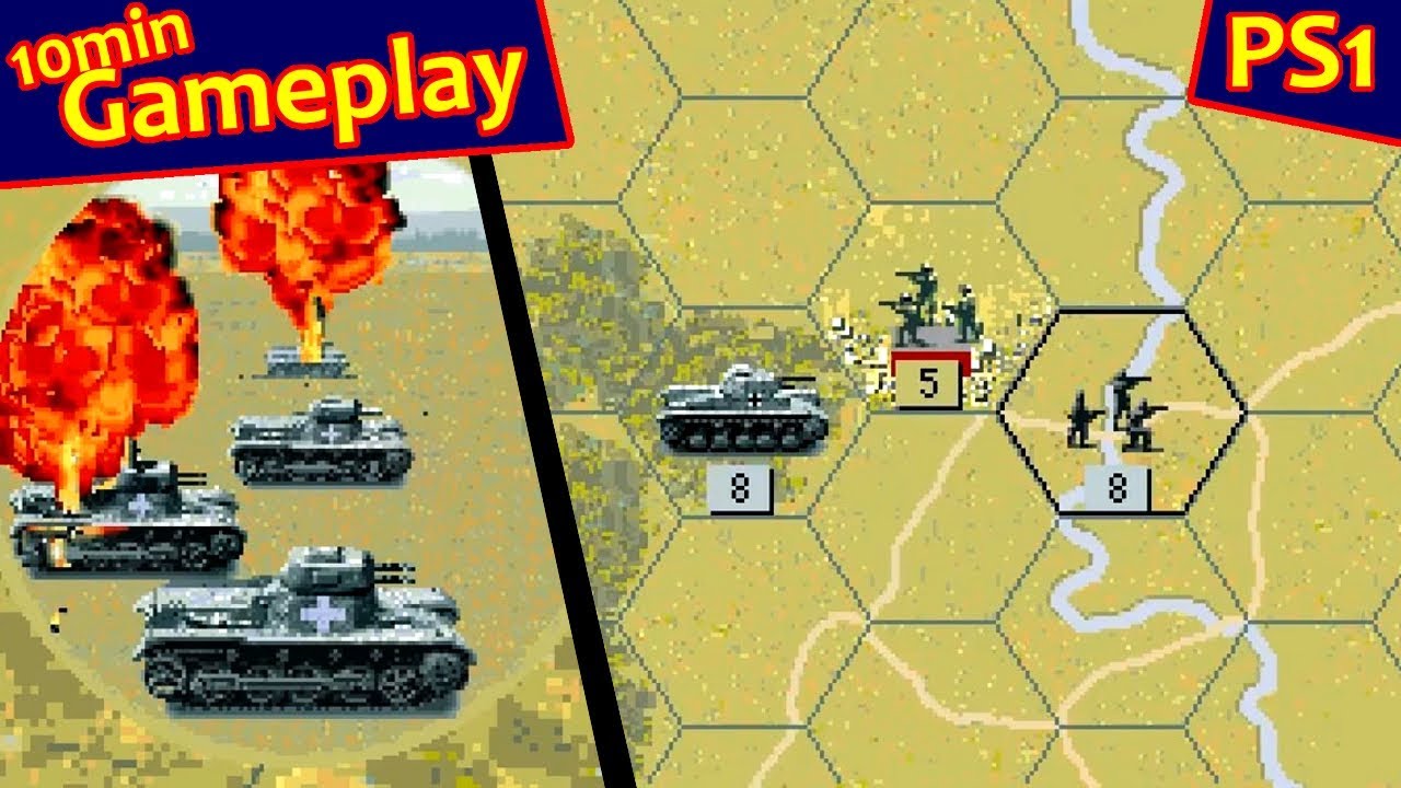 Panzer General PLAY STATION 1 PS1