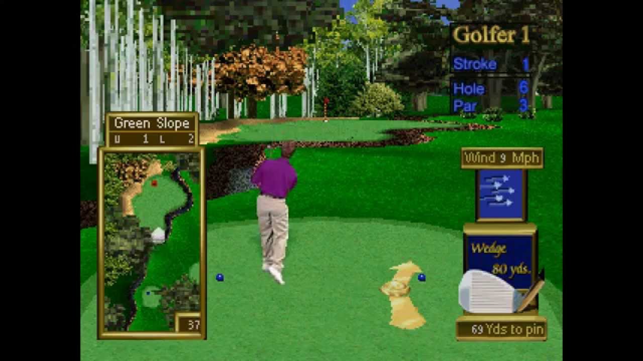 Peter Jacobsen's Golden Tee Golf PLAY STATION 1 PS1
