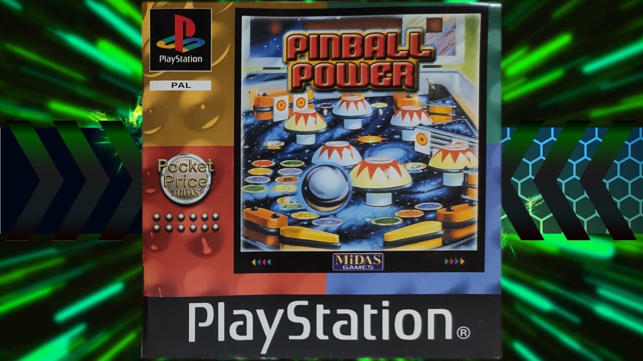 "Pinball Power PLAY STATION 1 PS1
