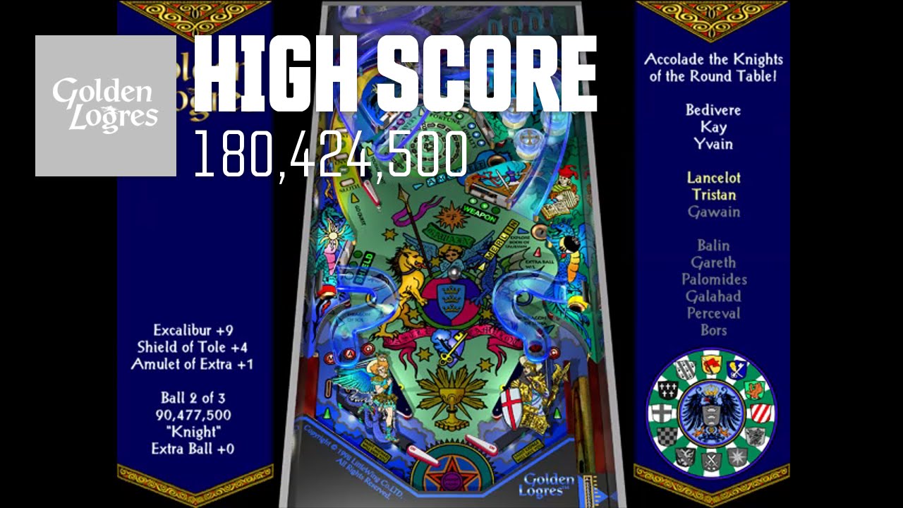 •Pinball: Golden Logres JP" PLAY STATION 1 PS1